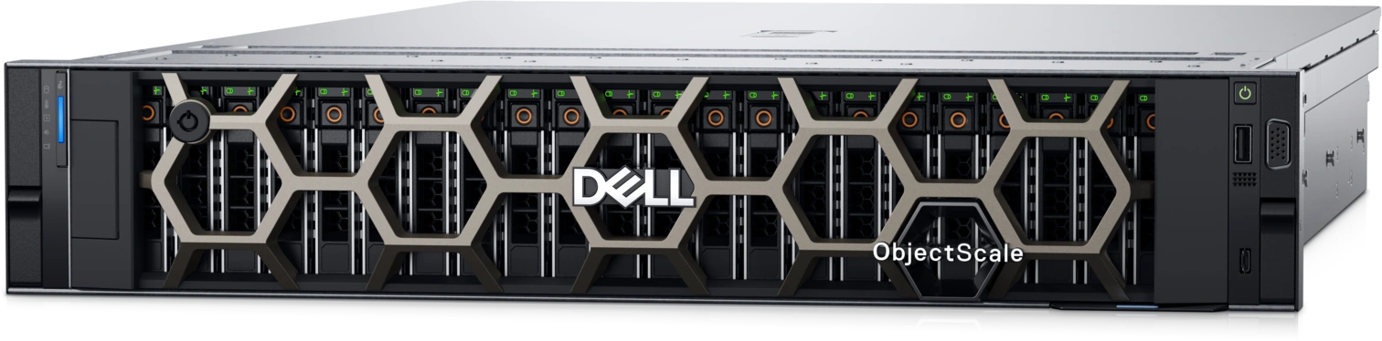 Dell ObjectScale XF960 — пример all-flash узла объектного хранения