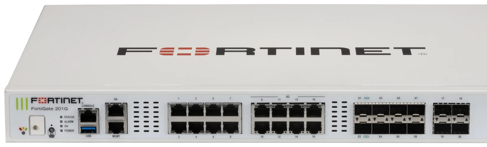 Fortinet FortiGate 200G — пример аппаратного межсетевого экрана