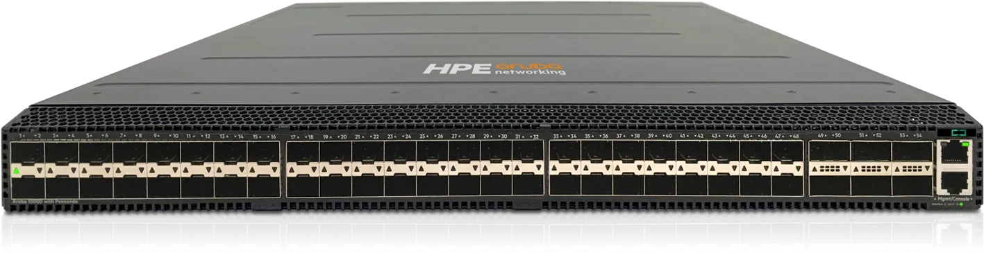 HPE Aruba Networking CX 10000-48Y6C — пример коммутатора