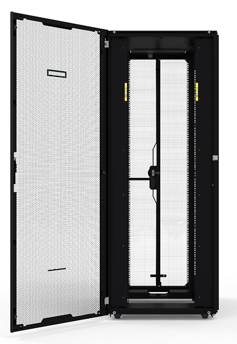 HPE G2 Enterprise — серверная стойка с открытой дверью
