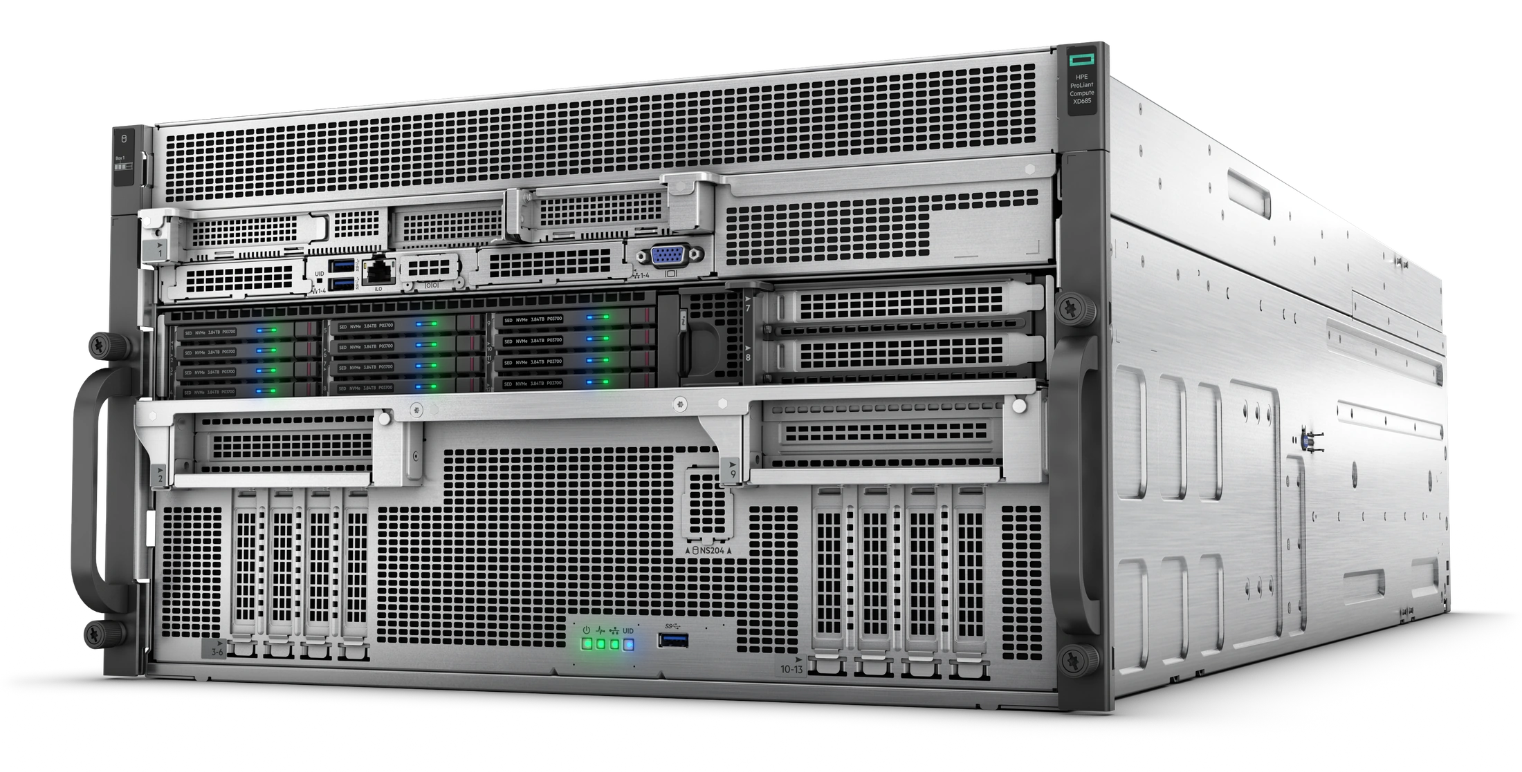 HPE ProLiant Compute XD685 — пример AI-сервера с NVIDIA