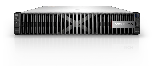 xFusion FusionServer 2288H V7 — пример сервера с лицевой панелью