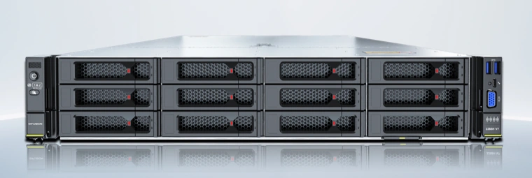 FusionOne HCI — пример узла большой ёмкости на FusionServer 2288H V6/V7; состав платформы выбирается по проекту